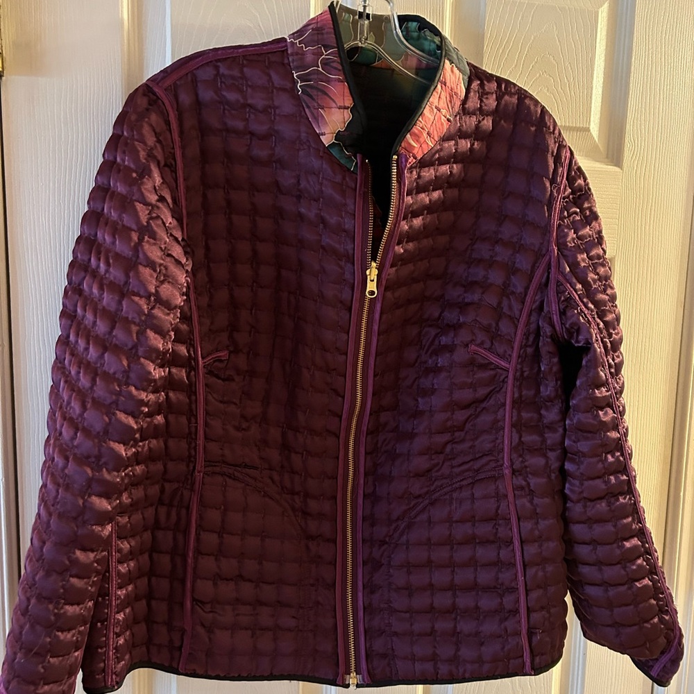 Simply Silk Reverseable Jacket 2 In 1 - image 3